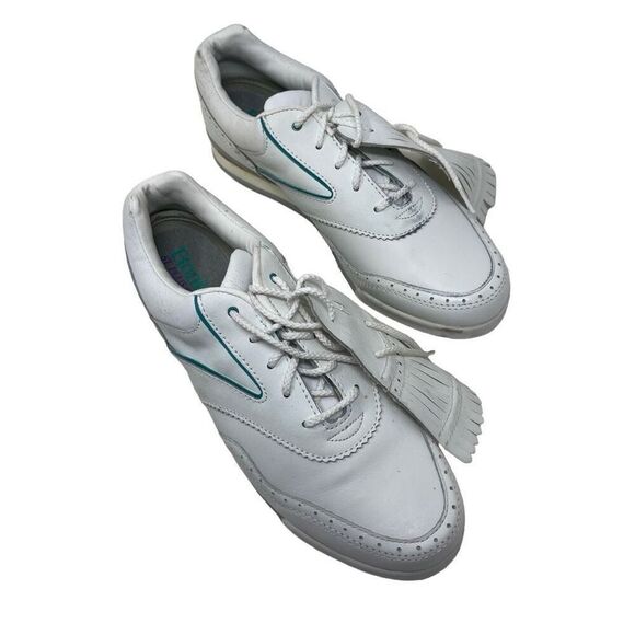 Etonic ST Plus Womens Metal Cleats Golf Sneaker Shoes 8555 White Size 7.5M - Picture 1 of 9